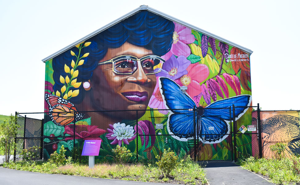 A Shirley Chisholm Mural In East NY | Black Street Art | Brooklyn ...